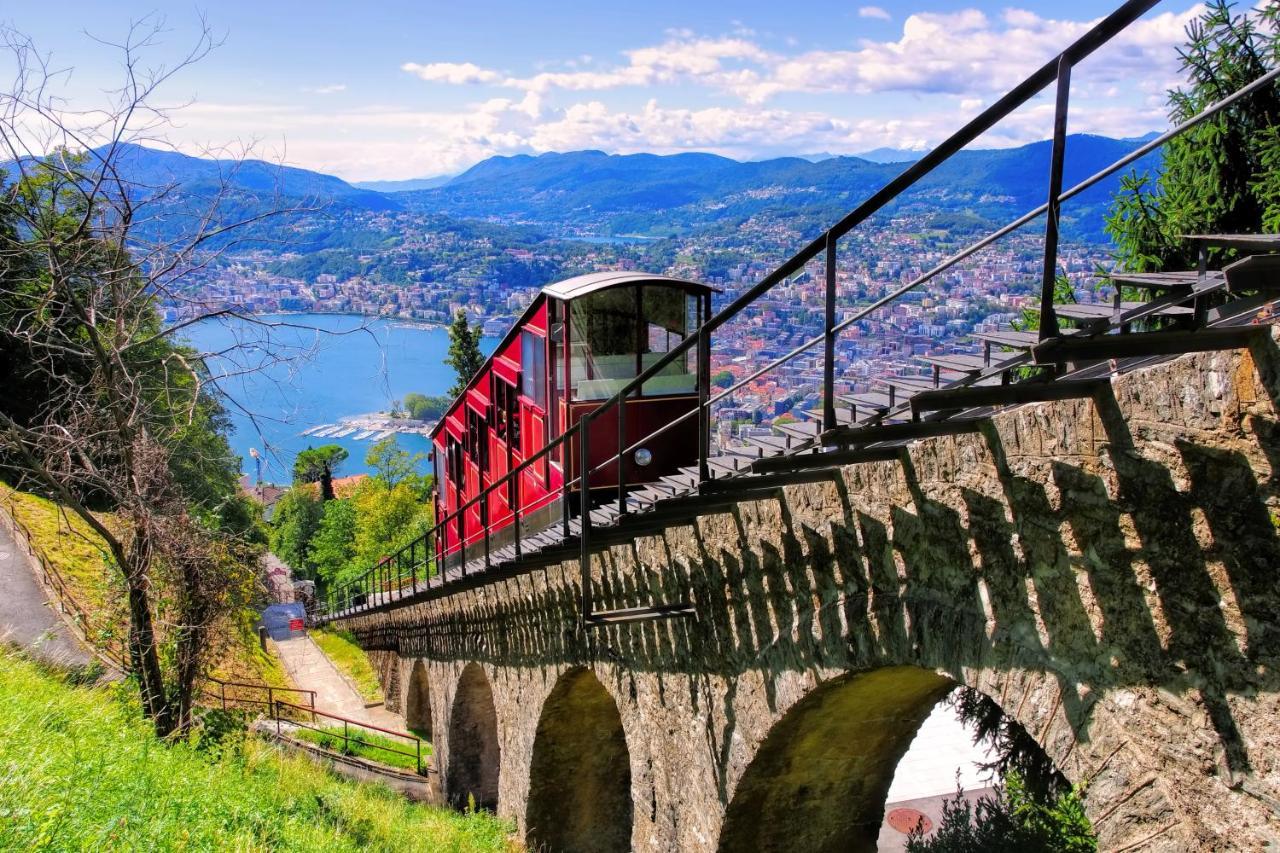 Panoramic Penthouse - Happy Rentals Lugano Buitenkant foto