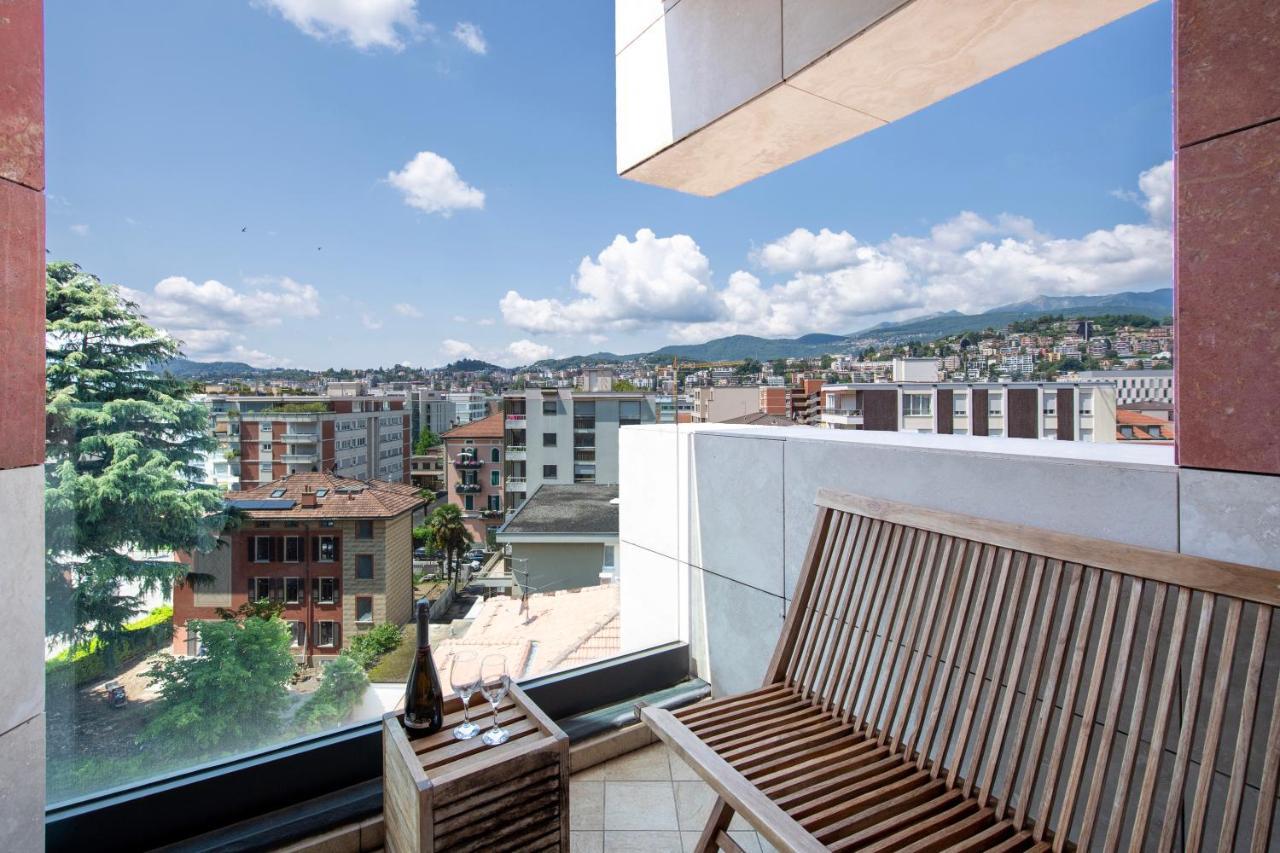 Panoramic Penthouse - Happy Rentals Lugano Buitenkant foto