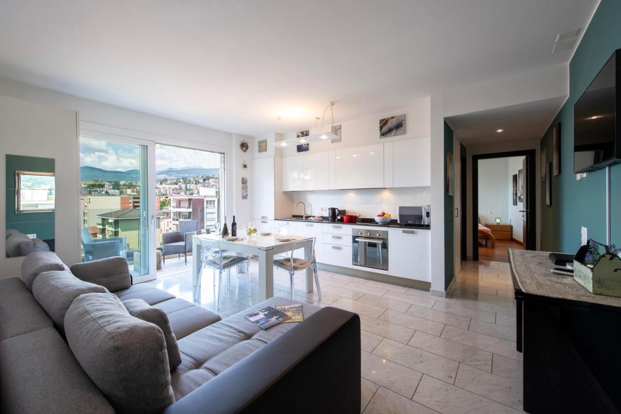 Panoramic Penthouse - Happy Rentals Lugano Buitenkant foto
